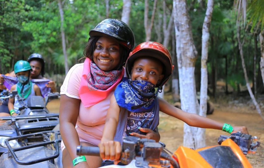 ATV DRIVING , CENOTE AND ZIPLINES